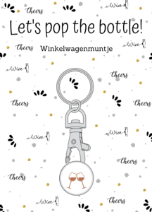 Shopping Cart Coin - Let's Pop The Bottle