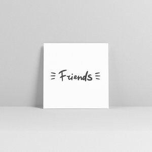 Little Note "Friends"