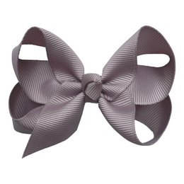 Fiocco per capelli Maxima con clip in marrone chiaro