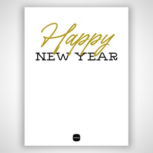 Artikolo - Happy New Year | Gold