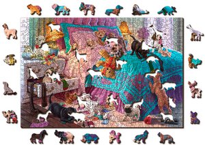 Puzzel - Naughty Puppies