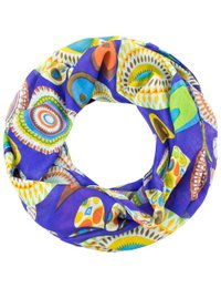 Sunsa set de 3 bufandas de lazo, bufanda de lazo para mujer, pañuelo redondo hecho de 100% algodón, bufanda de tubo para ella, bufanda redonda para verano/primavera/otoño