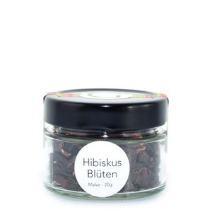 Hibiscus flowers - dried 20g