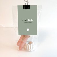 Gift bag candlestick - lots of love