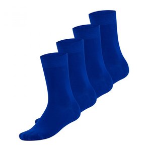 Bambocks Bamboo socks 4 pair Cobalt blue