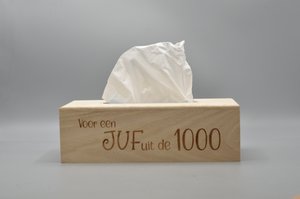 Handkerchief box For one of the thousand teachers