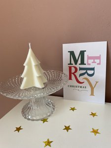 Christmas tree candle