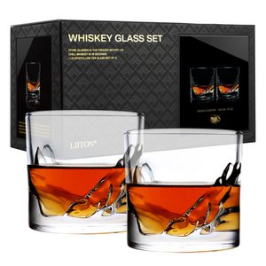 Liiton Grand Canyon Whiskey Glasses 300ml, 2-pack, giftbox