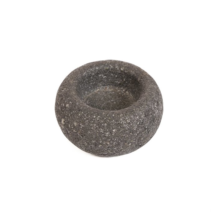 De Lava Stone Bowl - Black - XS