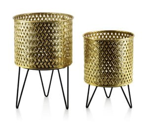 SWEN Set mit 2 Bezügen 20,5 x 30 cm, 18 x 25 cm