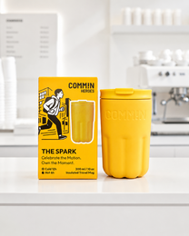 THE SPARK | Insulated Travel Mug | Pulse Yellow