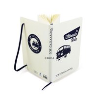 Volkswagen VW T1 Bus Paper Notebook, A5 format, lined - Ultimate Ride/White