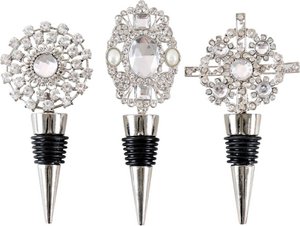 FLASCHENSTÖPSEL CRISTALLO 3 TEILIGES SET (HOFF5551)