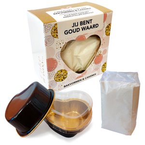 Cupcake Set - Jij bent Goud waard