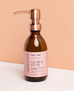 Natural shower gel - Glow & Flow - 250, 500 and 1000 ML (recommended price 14.95 - 24.95 and 39.95)
