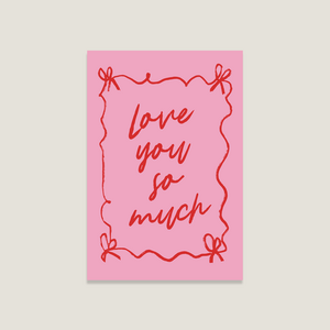 Postcards 'Love you'