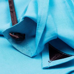 STRANDTUCH - XXL+ IBIZA 2.0 - BLAU BEDRUCKT BLAU