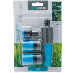 garden sprinkler set 4 pieces