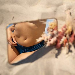 Blue Menstrual Swimsuit Bottoms - My Bambou
