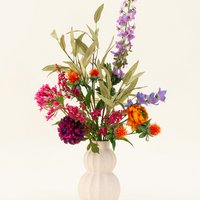 Seide Künstliche Blumen Bouquet Buntes Svenski