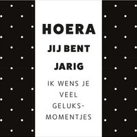 CHOCOLADEWENS • HOERA JIJ BENT JARIG