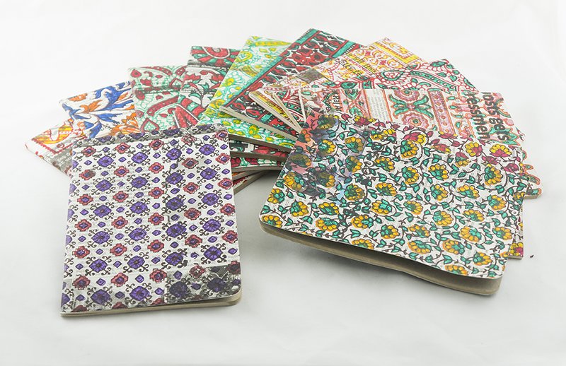 PROTEA NOTEBOOK IN PRINTED NEWSPAPERS AND RECYCLED PAPERS