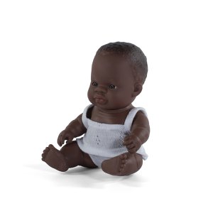 Baby doll African Girl 21cm