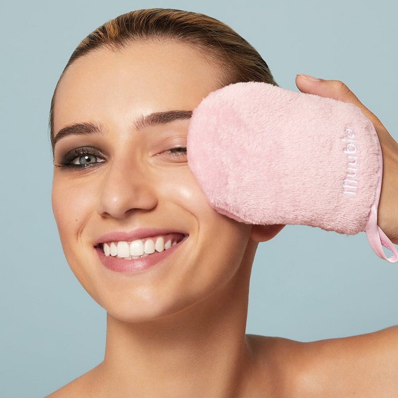 Handsker til makeupfjerner | Sæt med 3 stk med ærme