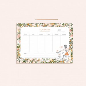 Weekly Planner "Flowers"