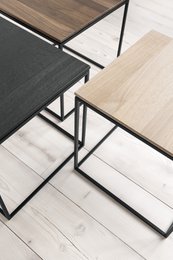 Side table 'Shadow' (40x40cm H40cm) Oak