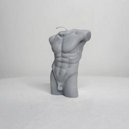 Amari men torso candle