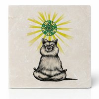 Fliesenuntersetzer – Yogibär