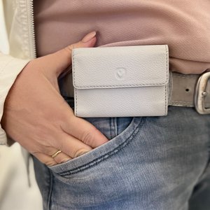 Card Wallet Belt Coin Creme