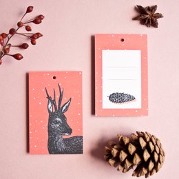 Gift tag set Christmas (8 pcs.)