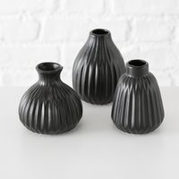 Boltze Home Vaas Esko h12cm schwarz