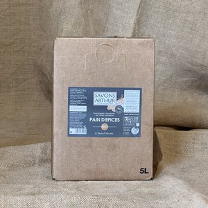 Organic Gingerbread Liquid & Shower Soap • 4 BIBs of 5L
