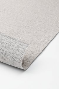 Vloerkleed voor binnen en buiten, Antislip - Uni Crème - 120cm x 160cm - Balkon Terras Keuken, UV- en Weersbestendig, Modern Tuintapijt
