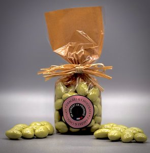 Almond heart coated in white chocolate with AOC Provence olive oil - 150g