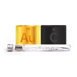 Szczoteczka Nano-b Gold & Charcoal Crystal