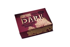 KUMILIO Premium Sundried Kimi Figs Dark Chocolate Dipped 70% - Gift Box