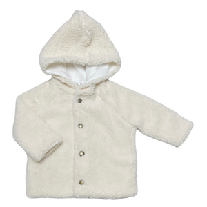Jacket teddy natural