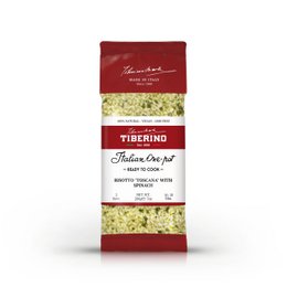 Risotto "Toscana" with Spinach & Tomato - A creamy, flavorful risotto made with spinach and tomatoes, perfect for a satisfying meal.