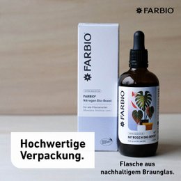 FARBIO® Bio-Boost à l'azote | Croissance supplémentaire pour vos plantes | Engrais liquide de qualité supérieure