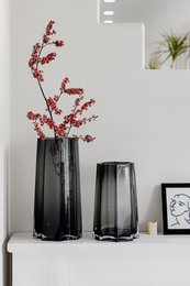 Modern-Classic Luksus vase, stilfuldt design, LENOX 30 Grå