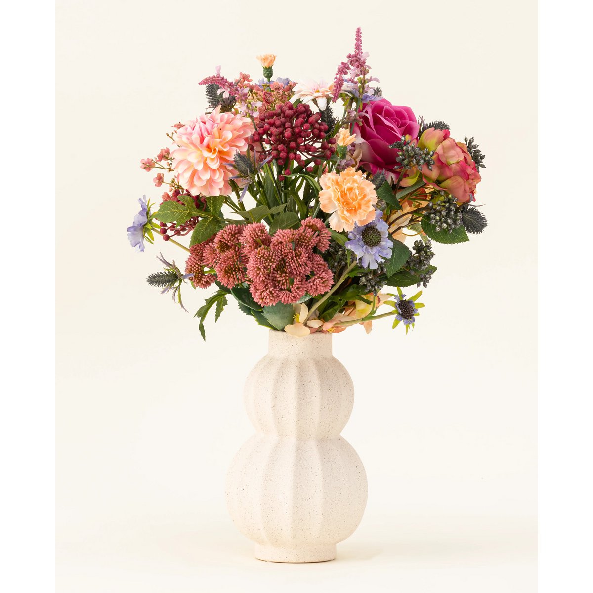 Silk artificial flower bouquet Pretty Pastel