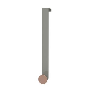 Over Door Hook Long- Metal - blush