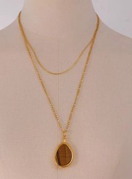Delphine Tigereye Necklace