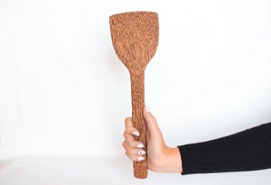 Wooden Kitchen Spatula | Large size 33 cm | natural