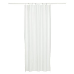 Kela Badezimmer - Largo Duschvorhang 120x200 cm - Weiß