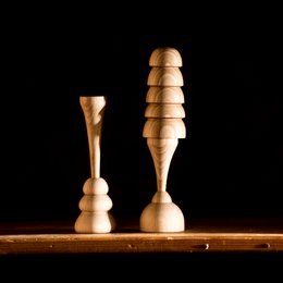 Stalactites and stalagmites set